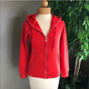 NWOT J. Crew Velour Zip Hoodie